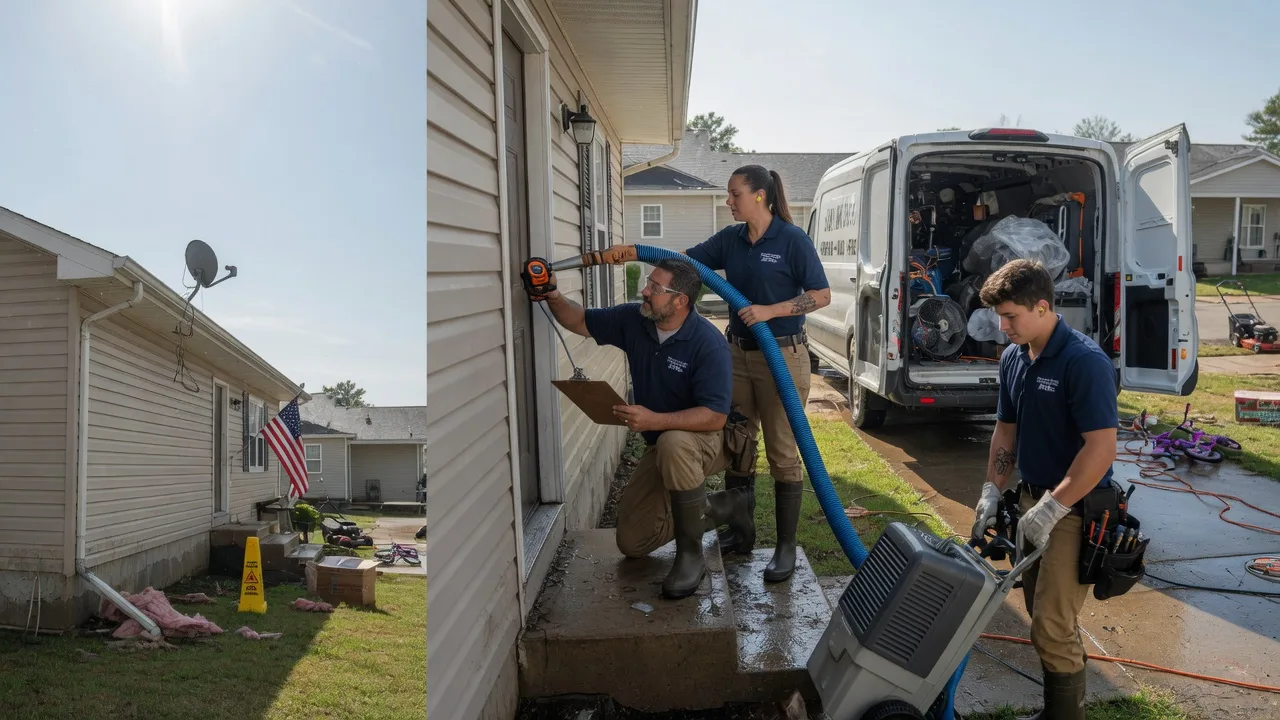 Ceiling Water Damage Restoration in Vernon Center, MN near me